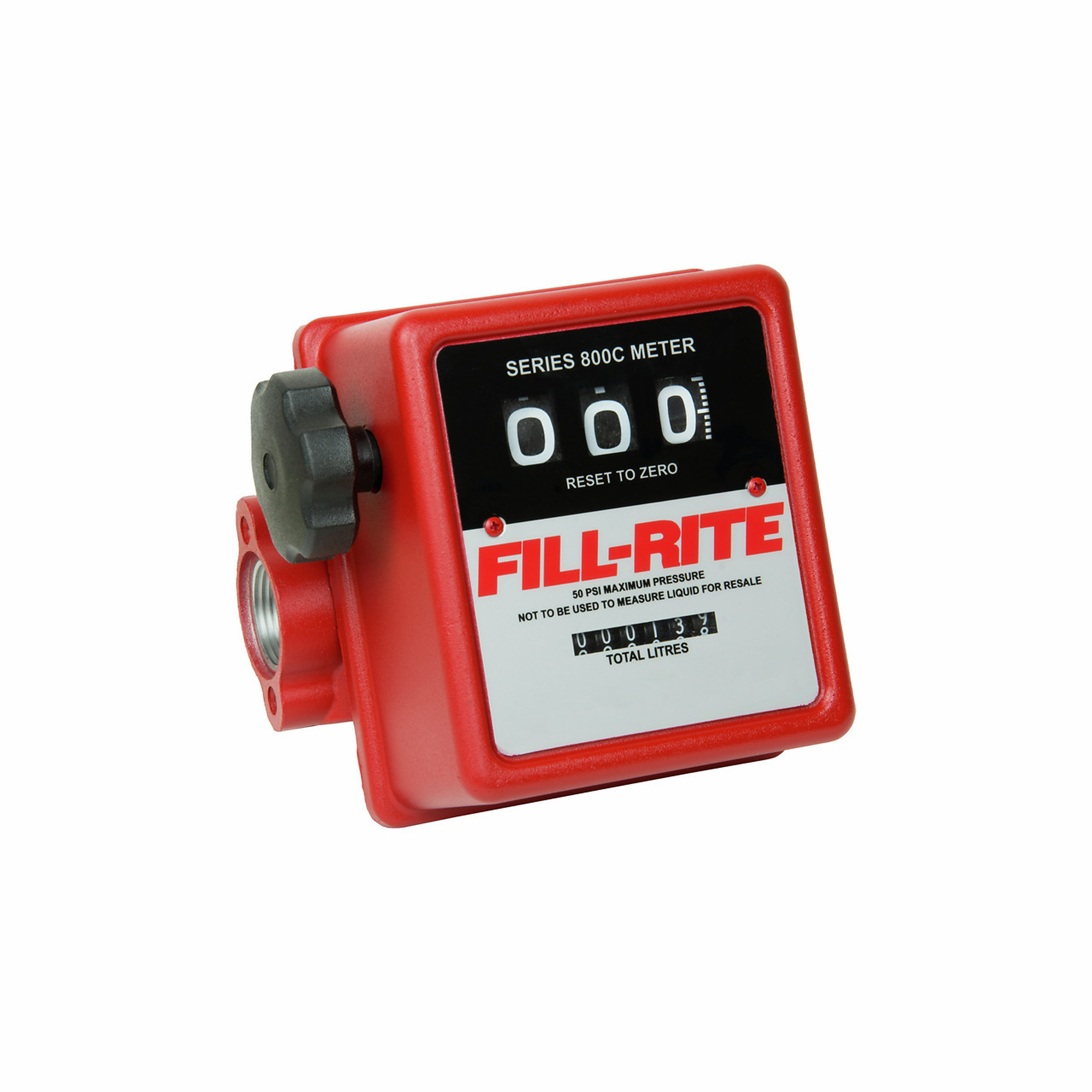 Fill-Rite, 19-76 LPM 3-Digit Mechanical Liter Meter, Model# 807CL1